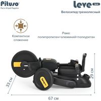 Детский велосипед Pituso Leve Lux (черный)