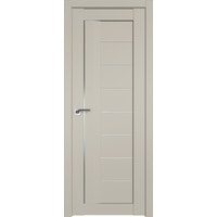 Межкомнатная дверь ProfilDoors 17U L 90x200 (шеллгрей, триплекс белый)