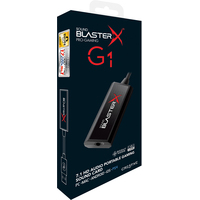 USB аудиоадаптер Creative Sound BlasterX G1