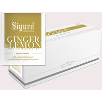 Сенча Sigurd Ginger & Lemon - Имбирь и лимон 30 шт