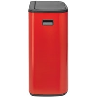 Система сортировки мусора Brabantia Bo Touch Bin 2x30 л (пламенно-красный)