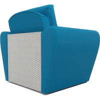 Кресло-кровать Мебель-АРС Квартет (рогожка, синий)