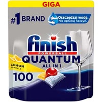 Капсулы для посудомоечной машины Finish Quantum Lemon (100 шт)
