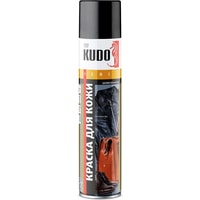 Краска Kudo для гладкой кожи 400 мл (черный)