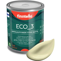Краска Finntella Eco 3 Wash and Clean Cocktail F-08-1-1-LG134 0.9 л (жем.-белый)