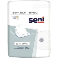 Пеленки Seni Soft Basic 60х60 см (30 шт)