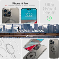 Чехол для телефона Spigen Ultra Hybrid (MagFit) для iPhone 14 Pro ACS04971 (карбон)