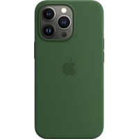 Чехол для телефона Apple MagSafe Silicone Case для iPhone 13 Pro (зеленый клевер)