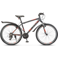 Велосипед Stels Navigator 620 V 26 K010 р.19 2023 (серый/красный)