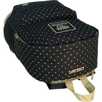Городской рюкзак Yeso (Outmaster) 26001-1 (черный/бежевый, с карманом на спинке)