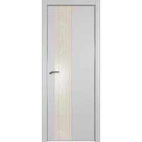 Межкомнатная дверь ProfilDoors 5E 60x200 (манхэттен/вставка дуб sky беленый)