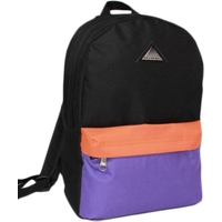 Городской рюкзак Rise М-259 (черный/фиолетовый/оранжевый)