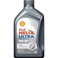 Моторное масло Shell Helix Ultra Professional AS-L 0W-20 1л