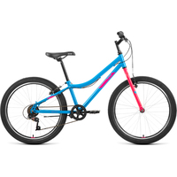 Велосипед Altair MTB HT 24 1.0 2022 (голубой/розовый)