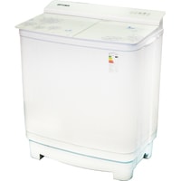 Активаторная стиральная машина Optima МСП-70СТ (белое стекло/синие бабочки)