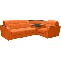 Угловой диван Домовой Диана СТ (угловой, оранжевый)
