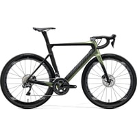 Велосипед Merida Reacto Disc 8000-E XS 2020 (шелковый зеленый/черный)