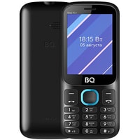 Кнопочный телефон BQ-Mobile BQ-2820 Step XL+ (черный/голубой)