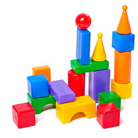 Кубики Строим вместе счастливое детство Строительный набор Стена-2 5244