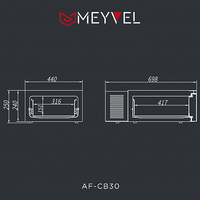 Компрессорный автохолодильник Meyvel AF-CB30