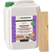 Антисептик Goldbastik Биокиллер против жуков BB 22 (бесцветный, 1.25 л)