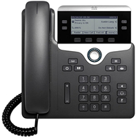 Телефонный аппарат Cisco IP Phone 7821 (черный)