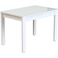 Кухонный стол M-City LR-I 1400x800 (белый)