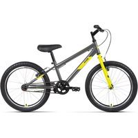 Детский велосипед Altair MTB HT 20 1.0 2022 (темно-серый/желтый)