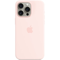 Чехол для телефона Apple MagSafe Silicone Case для iPhone 15 Pro Max (светло-розовый)