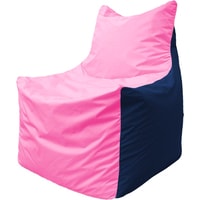 Кресло-мешок Flagman Фокс Ф2.1-192 (розовый/тёмно-синий)