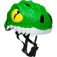 Cпортивный шлем Crazy Safety Green Dragon 2021 (S, зеленый)