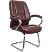 Офисный стул AksHome Кинг КФ (коричневый)