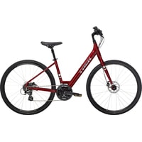Велосипед Trek Verve 2 Disc Lowstep L 2021 (красный)