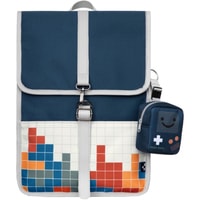 Школьный рюкзак MAH MR20C1976B01 (темно-синий/светло-серый)