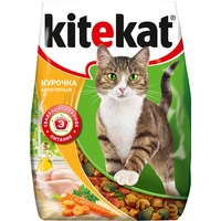 Сухой корм для кошек Kitekat Курочка аппетитная 0.35 кг
