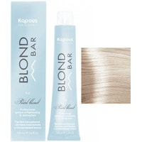 Крем-краска для волос Kapous Professional Blond Bar с экстрактом жемчуга BB 1002 перламутровый