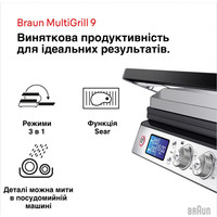 Электрогриль Braun MultiGrill 9 CG9047