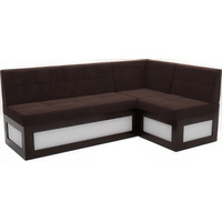 Угловой диван Мебель-АРС Нотис правый 187x82x112 (велюр шоколад HB-178 16)