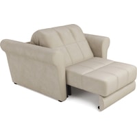 Кресло-кровать Мебель-АРС Гранд (бархат, бежевый star velvet 6 light beige)