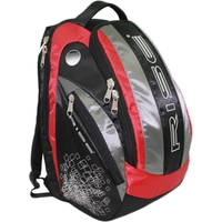 Городской рюкзак Rise М-243 (черный/красный/серый)