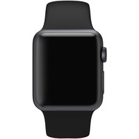 Умные часы Apple Watch Sport 38mm Space Gray with Black Sport Band (MJ2X2)