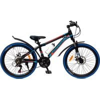 Велосипед Greenway 4919M 24 р.12.5 2021 (черный/синий)
