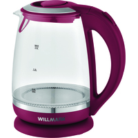Электрический чайник Willmark WEK-2005G (бордовый)