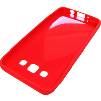 Чехол для телефона Gadjet+ для Samsung Galaxy A3 SM-A300F (матовый красный)