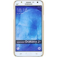 Чехол для телефона Nillkin Super Frosted Shield для Samsung Galaxy J7 2016 (золотистый)