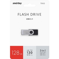 USB Flash SmartBuy TRIO 3-in-1 OTG 128GB