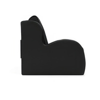 Кресло-кровать Мебель-АРС Атлант (кожзам, черный)