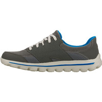 Кроссовки Skechers Gowalk 2 Stance серый-голубой (53592-CCBL)