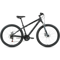 Велосипед Altair AL 29 D р.17 2021 (черный матовый/черный)