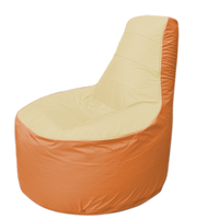 Кресло-мешок Flagman Трон Т1.1-2005 (бежевый/оранжевый)
